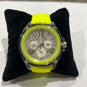 ⭐️Michael Kors Wren pave Neon Watch